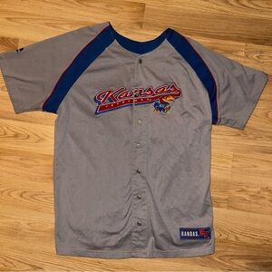 Kansas Jayhawk Men’s Large Jansport Jersey NCAA KU Basketball